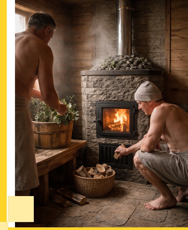 Банные печи под ключ в Горном-Алтайске от 46656 р. | ЭриданГрн кирпичная