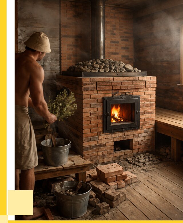 Кирпичные банные печи в Горном-Алтайске от 93312 р. | ЭриданГрн