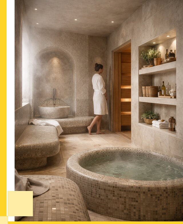 Строительство бани с хамамом в Горном-Алтайске от 777600 р. | ЭриданГрн