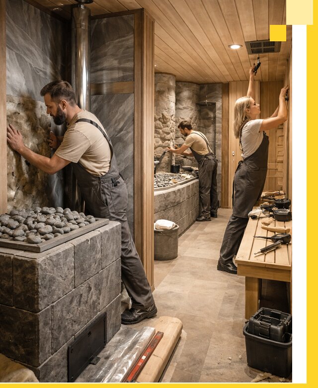 Строительство бань и SPA процедур в Горном-Алтайске под ключ и отделкой