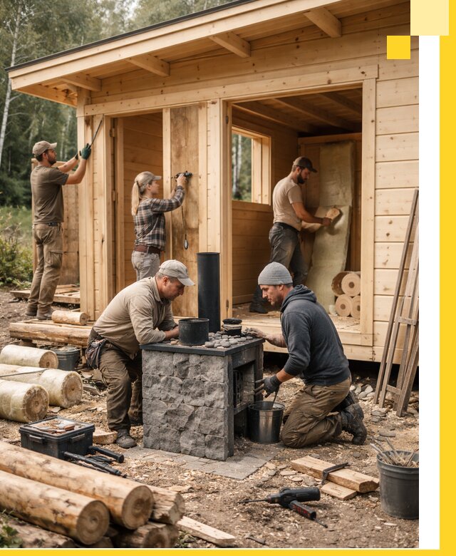 Купить баню под ключ в Горном-Алтайске строительство монтаж отделка