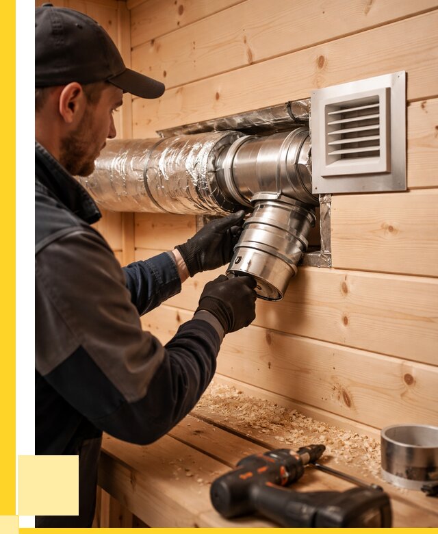 Монтаж вентиляции бани в Горном-Алтайске от 12442 р. | ЭриданГрн