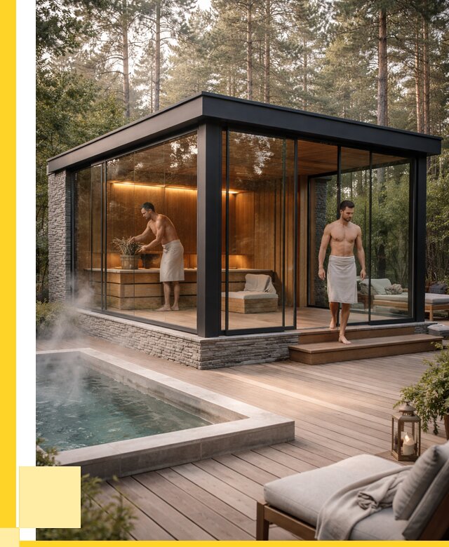 Стеклянные бани и двери в Горном-Алтайске от 466560 р. | ЭриданГрн