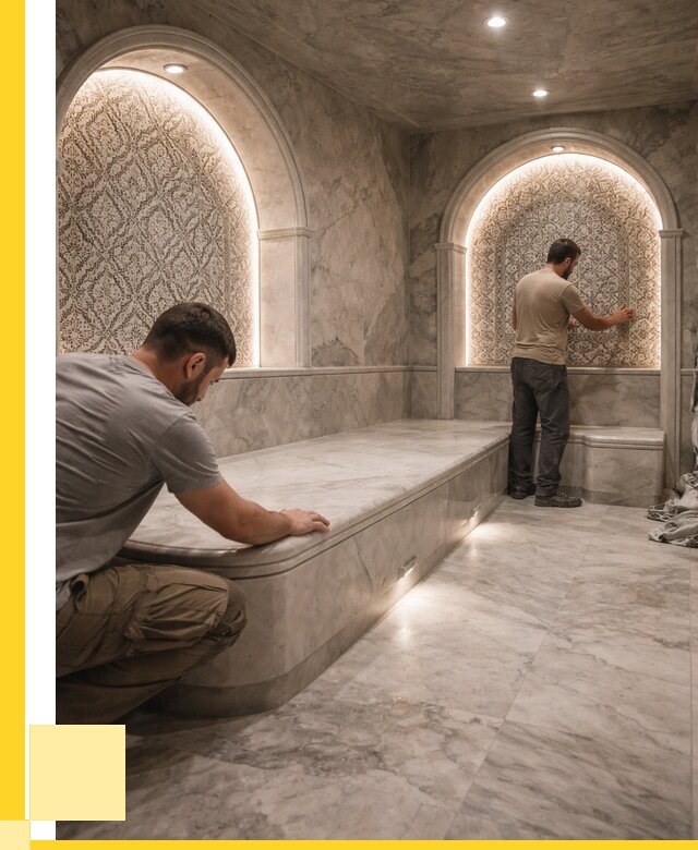 Турецкие бани под ключ в Горном-Алтайске от 259200 р. | ЭриданГрн