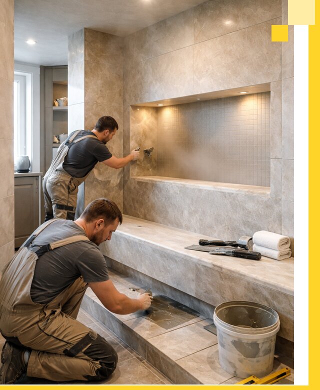 Профессиональное строительство хамама в квартире в Горном-Алтайске