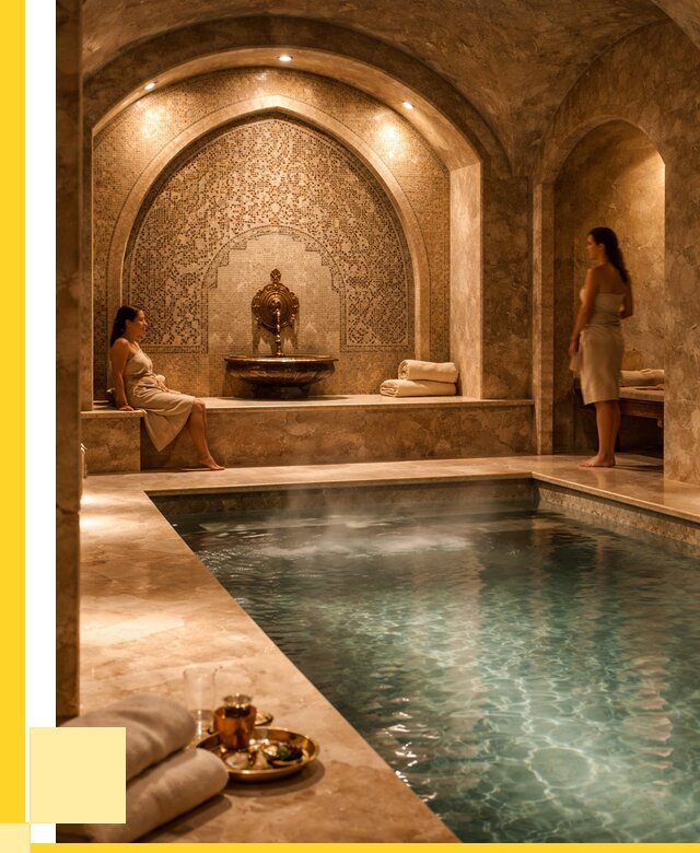 Хамам с бассейном под ключ в Горном-Алтайске от 881280 р. | ЭриданГрн