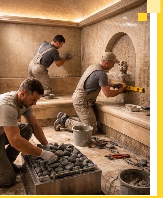 Проектирование и строительство хамама и сауны в Горном-Алтайске