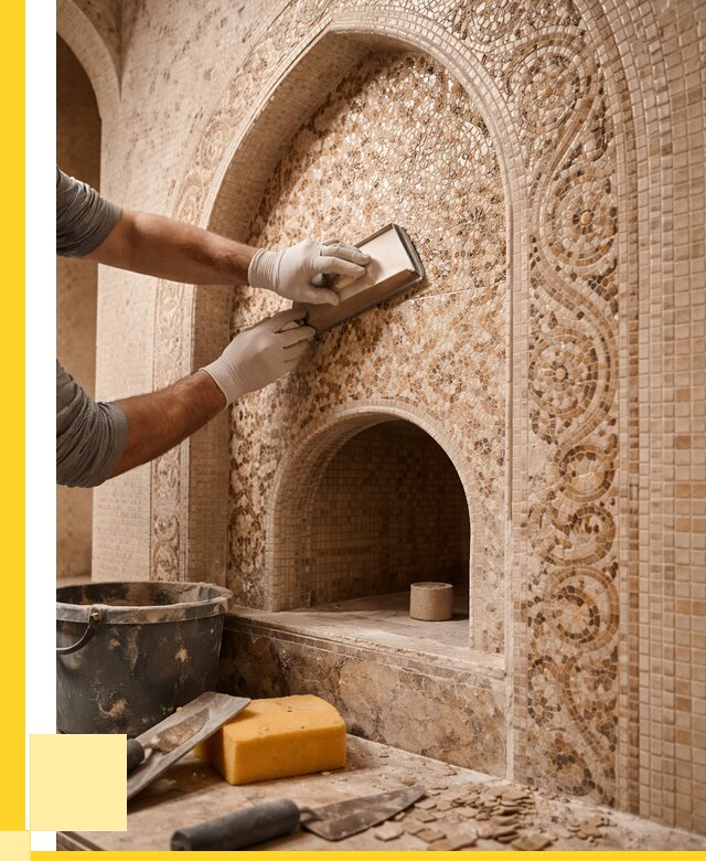 Мозаика для хамама в Горном-Алтайске под ключ от 5184 р. | ЭриданГрн