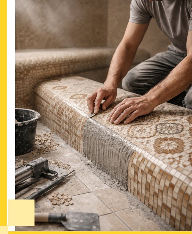 Плитка для хамама под ключ в Горном-Алтайске от 3629 р. | ЭриданГрн