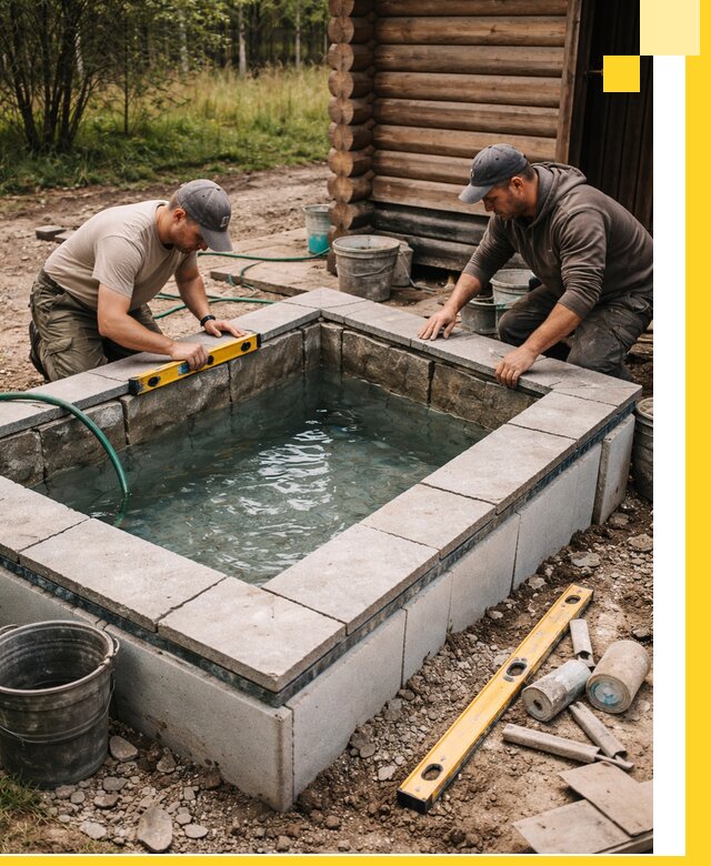 Изготовление и установка холодных купелей под ключ в Горном-Алтайске