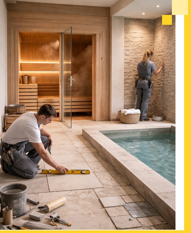 Комплексный дизайн и отделка интерьеров SPA под ключ в Горном-Алтайске